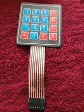 10 pcs - 4x4 membrane switch matrix array keypad
