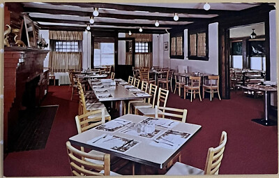 Oregon Illinois Maxson Manor Restaurant Vintage Postcard c1950