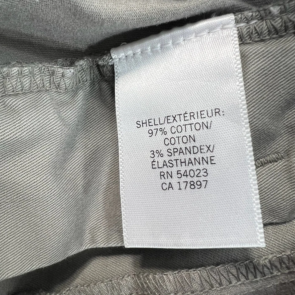 Banana Republic 短裤女式 2 码灰色口袋弹力 — 第 4/4 张图片