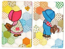 dutch  kids girl boy  Retro 1970s vintage swap cards playing card singles