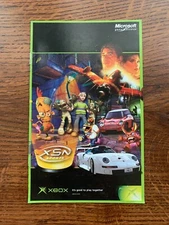 XBOX XSN Sports Microsoft Games Studios Insert XBOX Instruction Manual Only