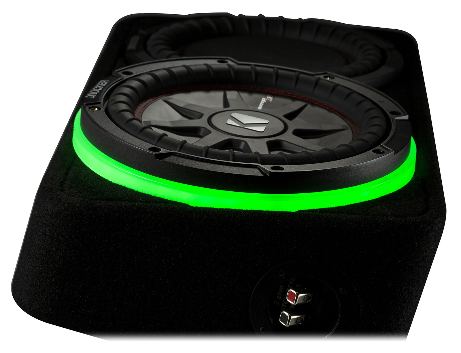 KICKER 47KLSR12 KLSR 12 Защищенный от атмосферных воздействий светодиодный Динамик сабвуфер с кольцевой подсветкой Пульт дистанционного управления