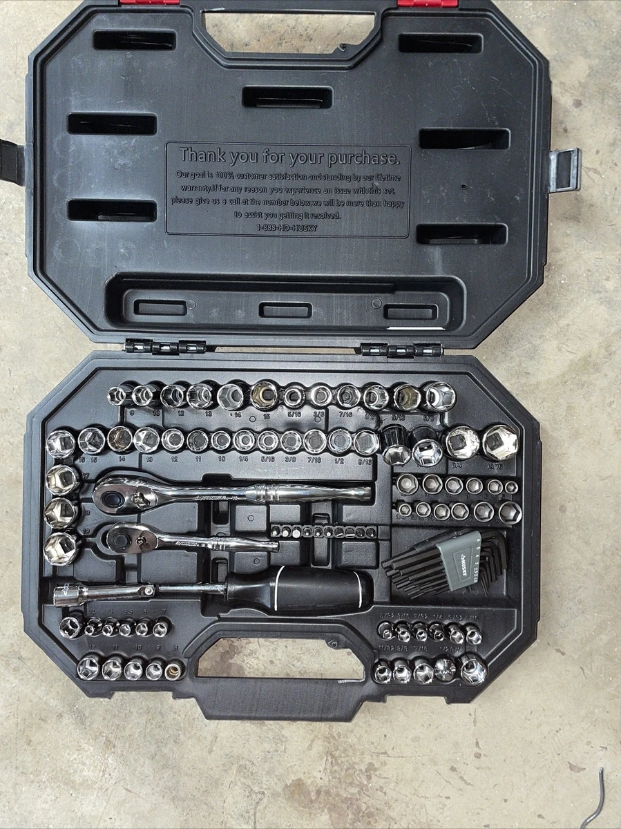 Husky Mechanics Tool Set (94Piece) H94MTS The Home Depot, 48 OFF