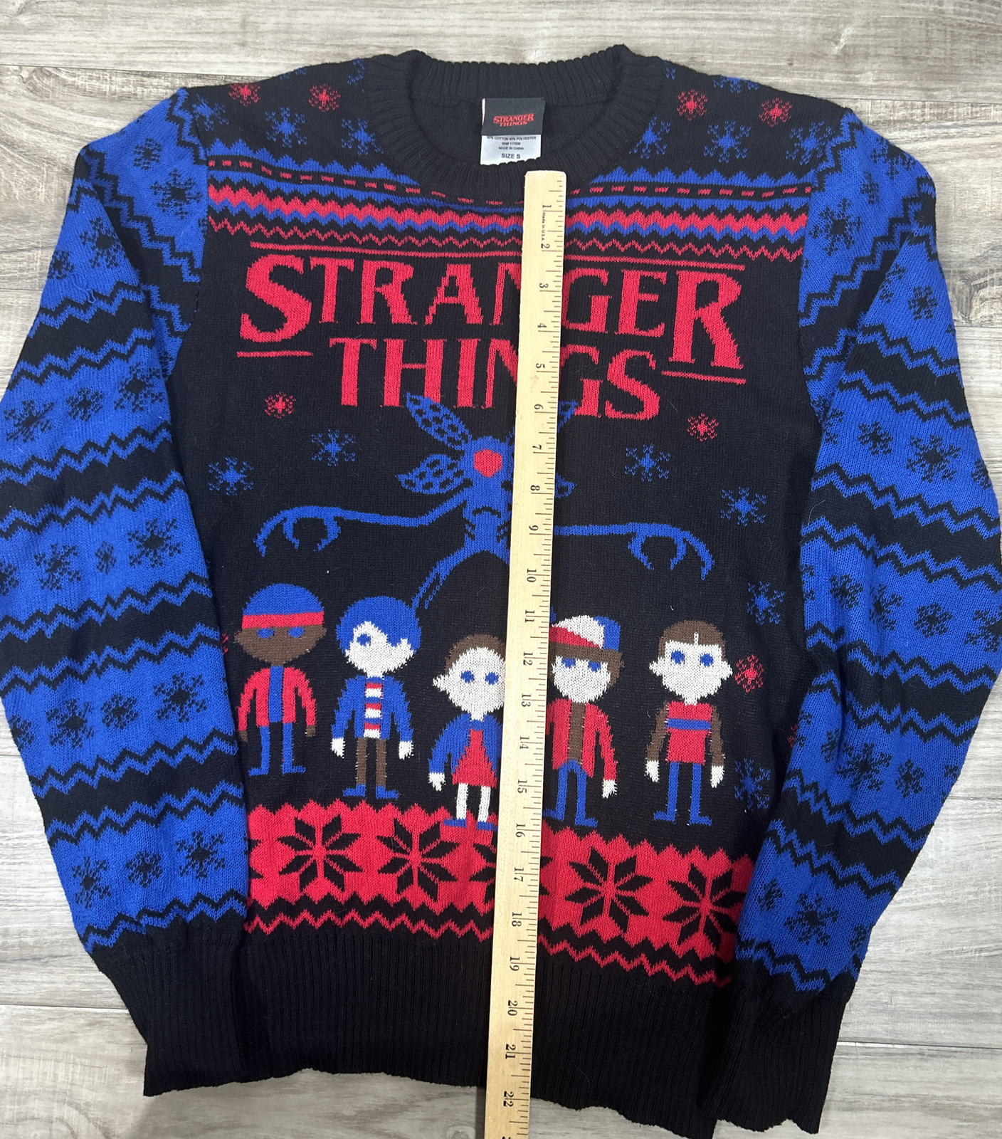 Stranger Things Ugly Holiday Sweater BoxLunch Exclusive