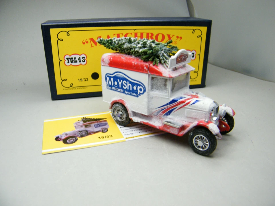 Matchbox MoY Code 2 YGL-43 Morris Moyshop Weihnachten blaue Box 1 von 18 (b) - Bild 2 von 3