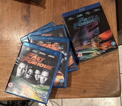 Blue-Ray Fast & Furious Explosive Four Film Boxset (4x)  - sehr selten