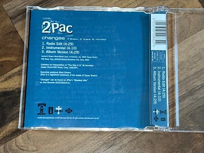 2PAC Changes OOP 1998 EUROPEAN CD single | eBay