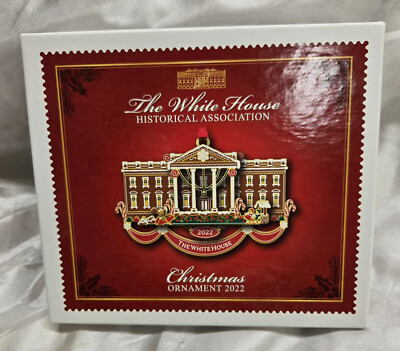 2022 Official White House Christmas Gingerbread House Ornament Recipe Nixon