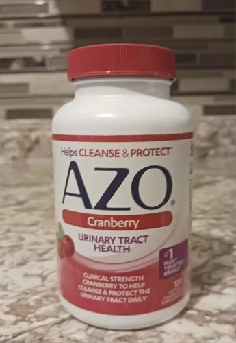 AZO Cranberry Harnwege Gesundheit Nahrungsergänzungsmittel - 100 Weichkapseln 08/26