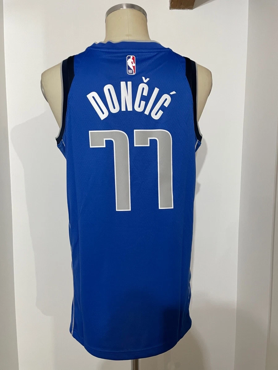 DALLAS MAVERICKS canotta nba basket LUKA DONCIC nike pallacanestro