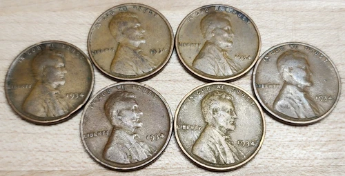 1934 Wheat Cent - Very Good