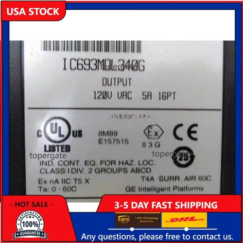 1PCS New GE Fanuc IC693MDL340G Output Module