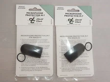 2ea. David Clark Mic Muff Wind Screen p/n 40062G-02 Fits David Clark M-7 Mikes