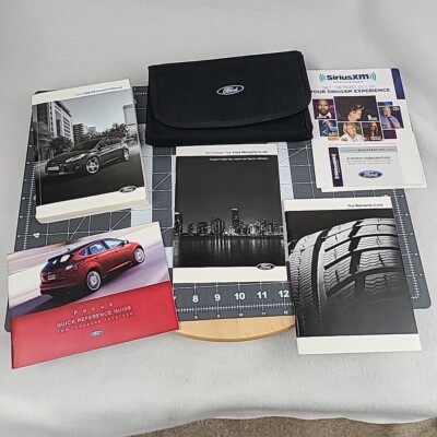 2014 FORD FOCUS OWNERS MANUAL OPERATORS USER GUIDE BOOK SET