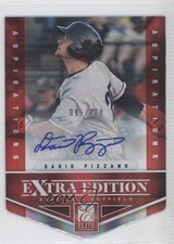 2012 Elite Extra Edition Aspirations Die-Cut Signatures Dario Pizzano Auto 0a1