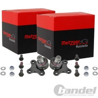2X Metzger Traggelenke Vorne Passend FÜR Opel Corsa Peugeot 208 Links+Rechts