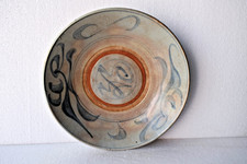 Antik Ming Dynastie Zhangzhou Swatow Warenbox Blau Wei&szlig; Chinese Schale Collectib