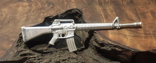 Bay Born Metals 2025 Hand Poured Silver ‘M16’ 32.30 Grams .999 pure  - Picture 2 of 2