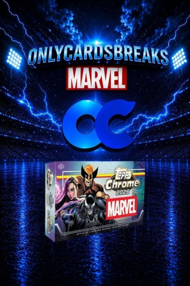 🦸Topps Chrome Marvel 2026 Breaks! 65 Spots!🦸‍♀️