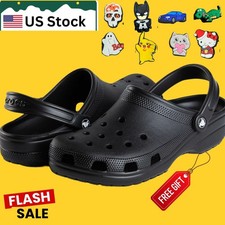 Crocs Classic Clog Unisex Slip On Women Shoe Ultra Light Water-Friendly Sandals