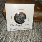 (1 COIN) 1776-2026 D SemiQ Emerging Liberty Dime from Fed Roll.