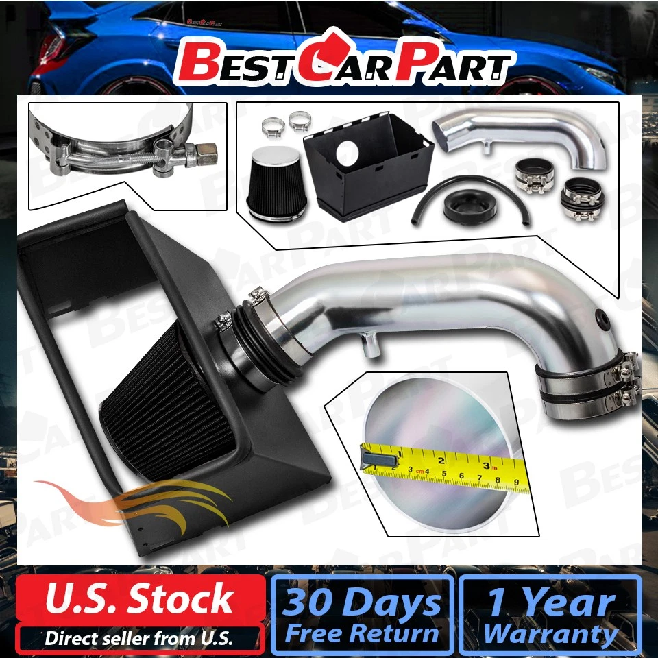 BCP BLACK 2009-2018 Ram 1500 2500 5,7 л V8 теплозащитный экран воздухозаборник комплект + фильтр - Изображение 2 из 4