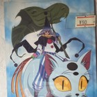 Shinko-Hyo Japanese Anime & Manga Postcard No.11 Blue White Paper Animation — photo 4