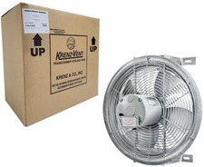Krenz-Vent F16-A7839 Transformer Cooling Fan w/ A4P17NZ107B Motor ~ NEW!