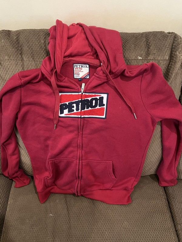 Petrol Women’s Jacket Hoodie Size M Medium Full Zip Pockets