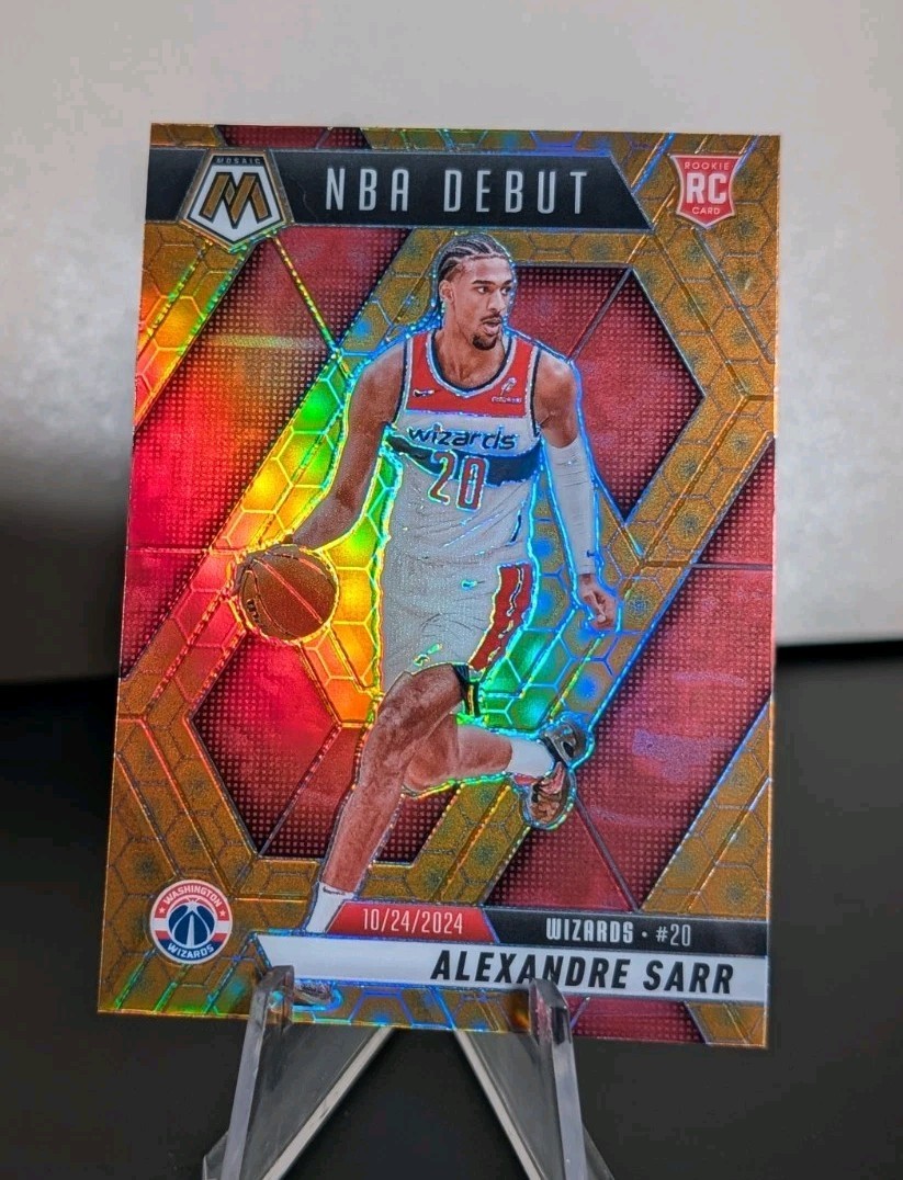 Alexandre Sarr 2024-25 Mosaic - NBA Debut Honeycomb Mosaic