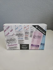 Gelish Gel Mini Kit-Foundation, Top it off, Nourish, pH Bond, Cleanser & Remover