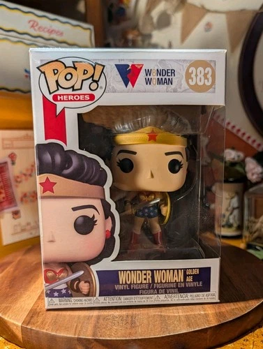 NEW IN BOX Funko Pop! #383 Wonder Woman: The Golden Age Vinyl Figure