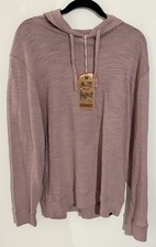 Faherty Sunwashed Slub Hoodie Spring Quartz Men  s Size Large NWT 98