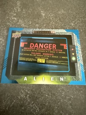 Upper Deck Alien 2017 Anthology Emergency Destruction System 16/99
