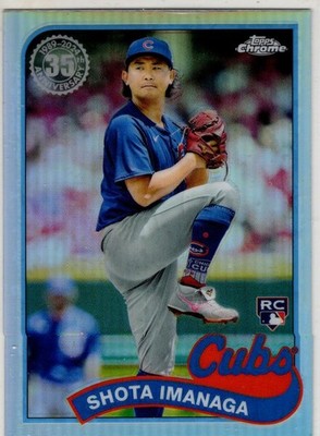 2024 Topps Chrome Update Baseball Shota Imanaga No. 89CU-7 Chicago Cubs