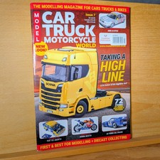 Model Car Truck Motorcycle World Magazine Issue 7 Scania Highline NO LABEL
