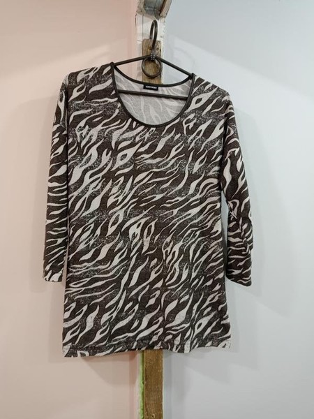 Women Gerry Weber Shirt Beige Cotton 36 / S / 44