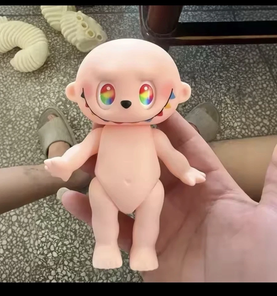 Labubu Zubehör V3 Ersatzteile Gesicht Hände Beine / DIY Vinyl Doll Parts Y4 - Bild 3 von 4