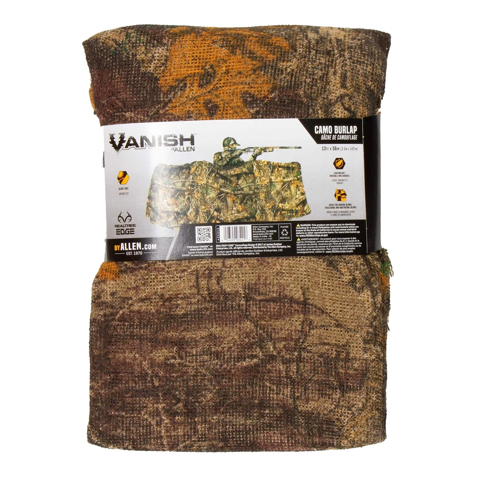 Allen Company Vanish Hunting Blind - Camo Burlap Blind Material for Waterfowl... - Image 4 of 4