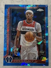 2025-26 Topps Basketball Chrome SAPPHIRE Bilal Coulibaly 208 Wizards