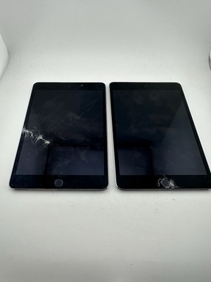 Apple iPad mini 4th Gen 128GB Wi-Fi + Cellular  Unlocked Lot of 2 Please Read