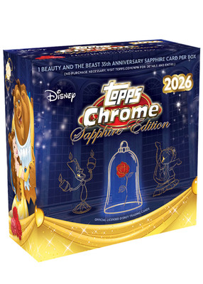 2026 Topps Chrome DISNEY SAPPHIRE Base Cards - COMPLETE YOUR SET! - Pick A Card