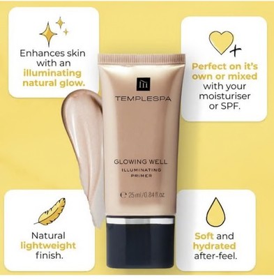 Temple Spa Glowing Well Illuminating Primer - Neu in OVP - beste Grundierung, die Sie je verwenden werden 