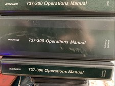 Boing 737-300 Operations manuals Comprising General, Systems And QRH Manuals.