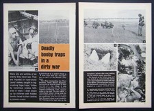 Vietcong & US Special Forces Booby Traps Vietnam Dirty War 1966 pictorial
