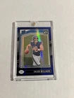 2024 Panini Donruss Optic Caleb Williams Rate Rookie Blue Hypher Prizm