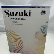 Suzuki Violin School, Volume 1: Violin Part Book  CD Paperback