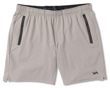 RVCA Yogger Stretch 17" Athletic Shorts - Brown Stone - New