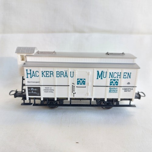 mes-94578	Trix H0 Güterwagen K.Bay. Sts.B. Hackerbräu sehr guter Zustand, | Zustand: Gebraucht
