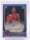 COLLIN MURRAY-BOYLES 2025-26 BOWMAN CHROME PURPLE REFRACTOR AUTO /250 Q2620